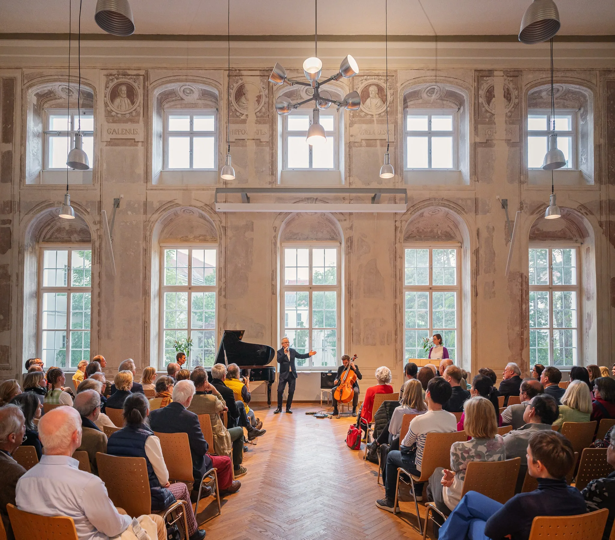 An evening of readings and music at the Josephinum, Vienna 2024