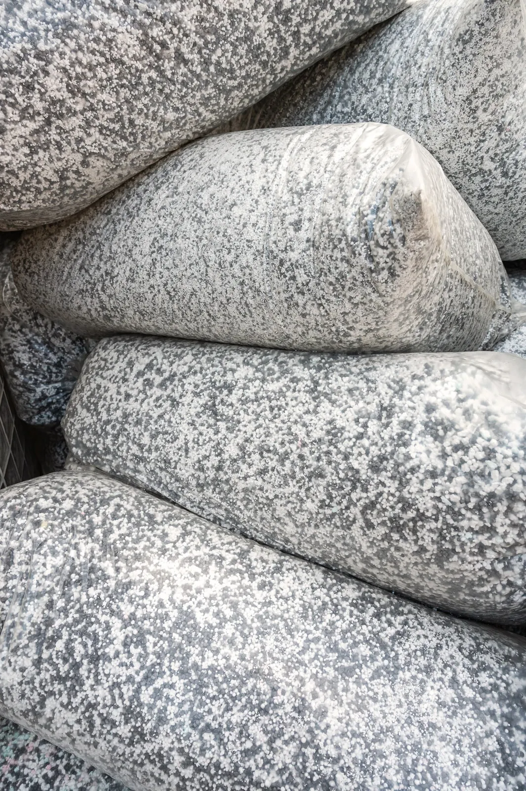 Insulation sacks – Foto Arsenal Wien construction site, June 2024
