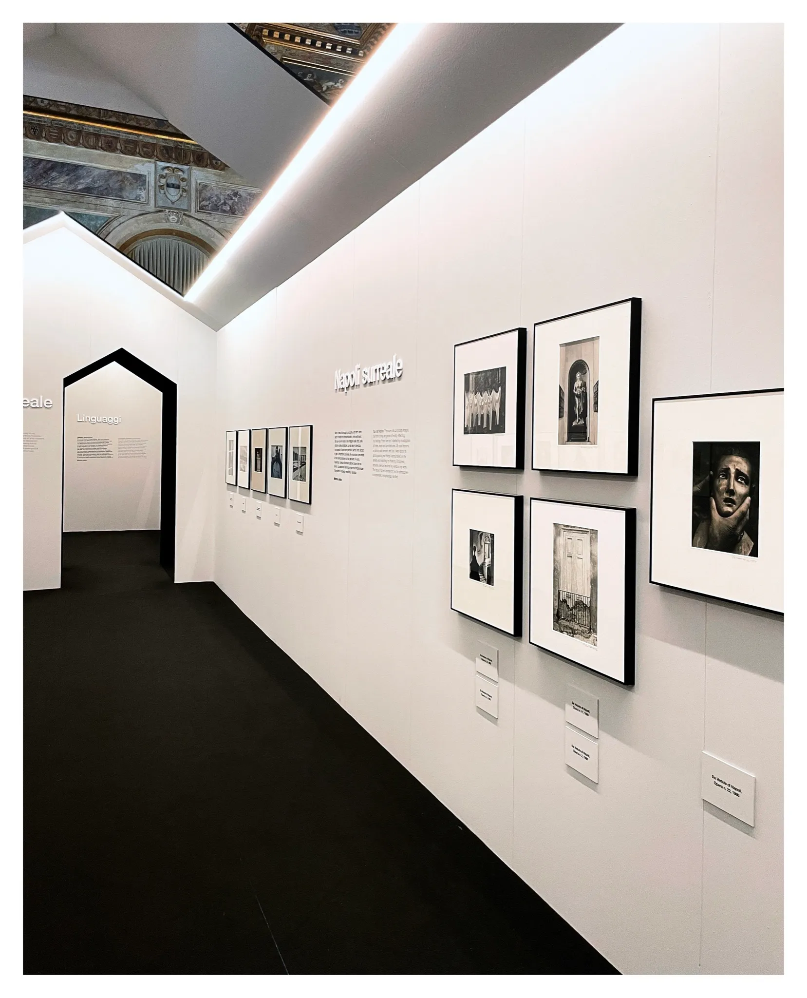 Photographs along the wall – Mimmo Jodice. L'enigma della luce, Castello di Udine, 2025