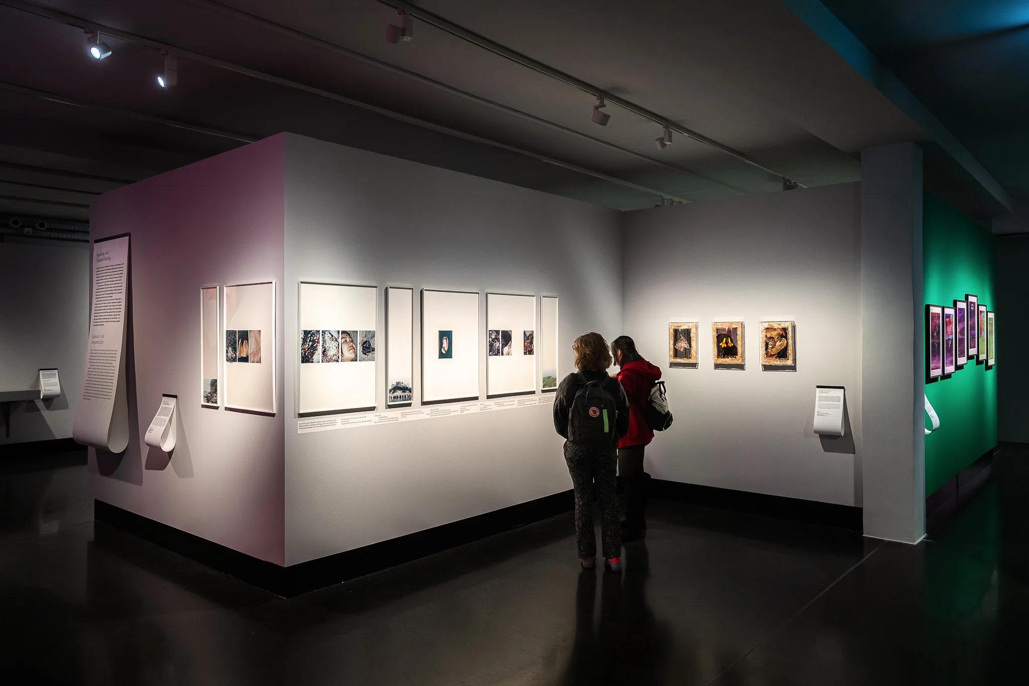 The exhibition in the evening – FOTO WIEN at Foto Arsenal Wien, October 2025