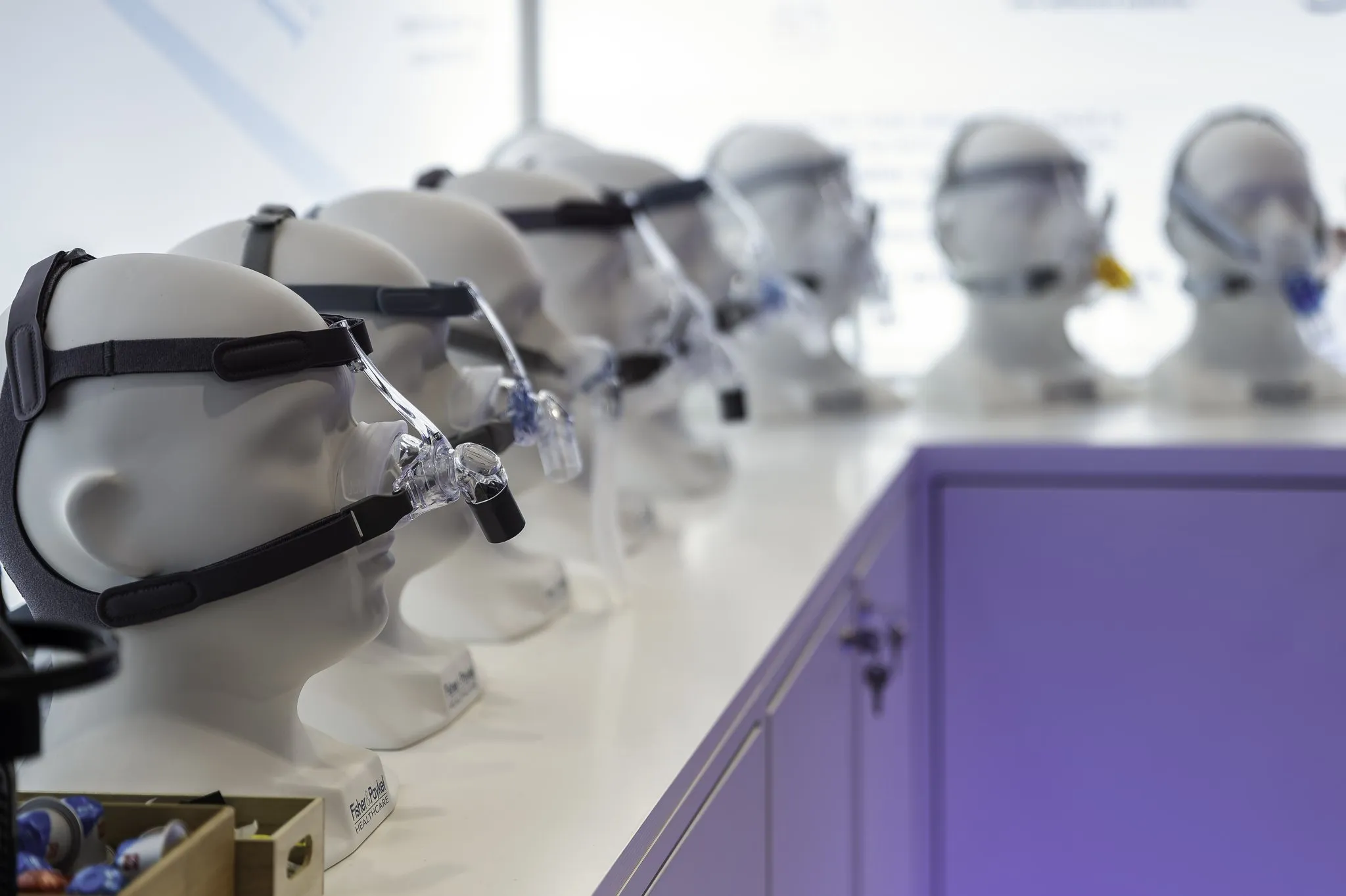 Fisher & Paykel Healthcare stand, ERS Congress, Vienna 2024 – stand builder: PRO EXPO