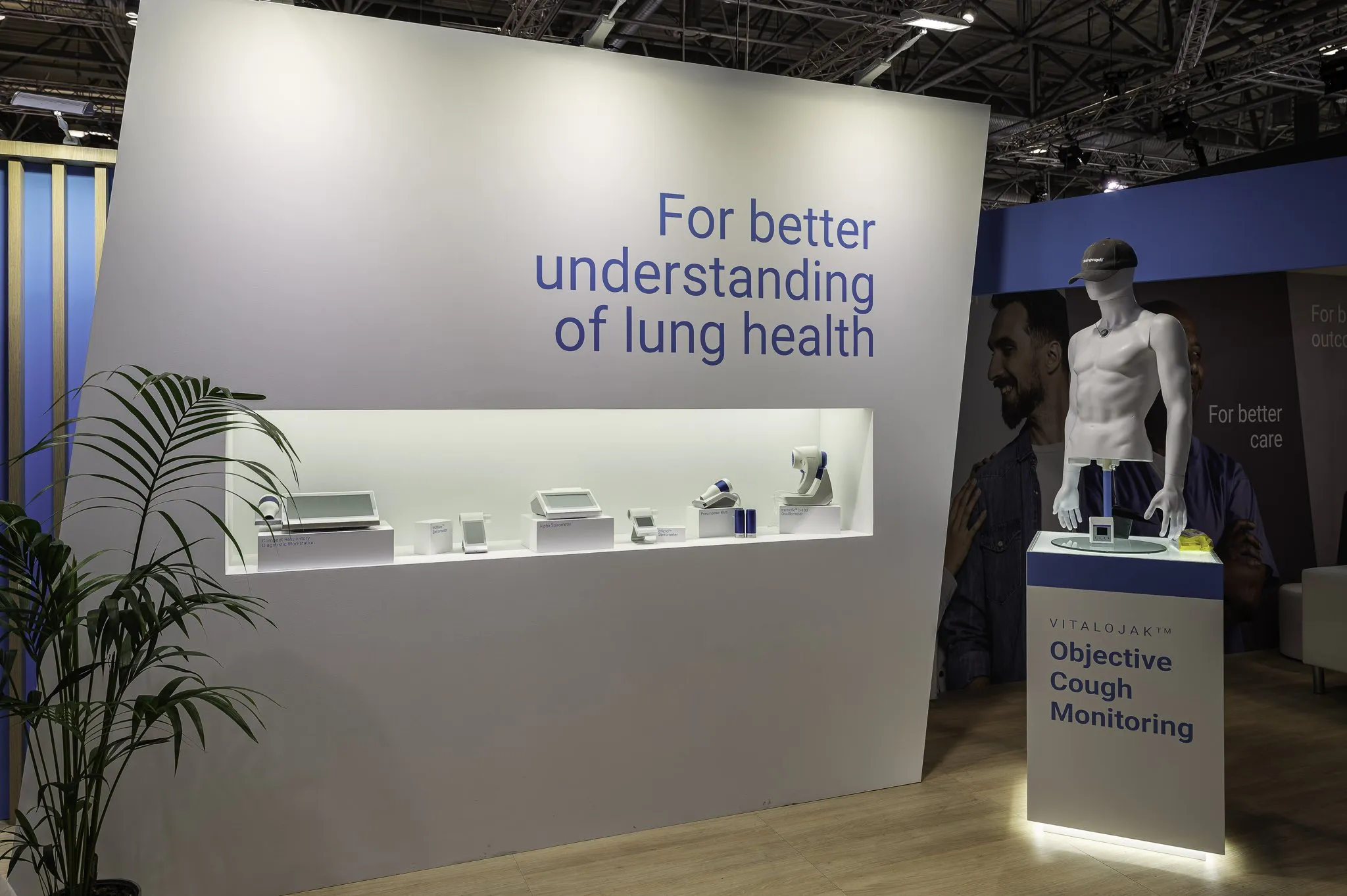 Vitalograph stand, ERS Congress, Vienna 2024 – stand builder: PRO EXPO
