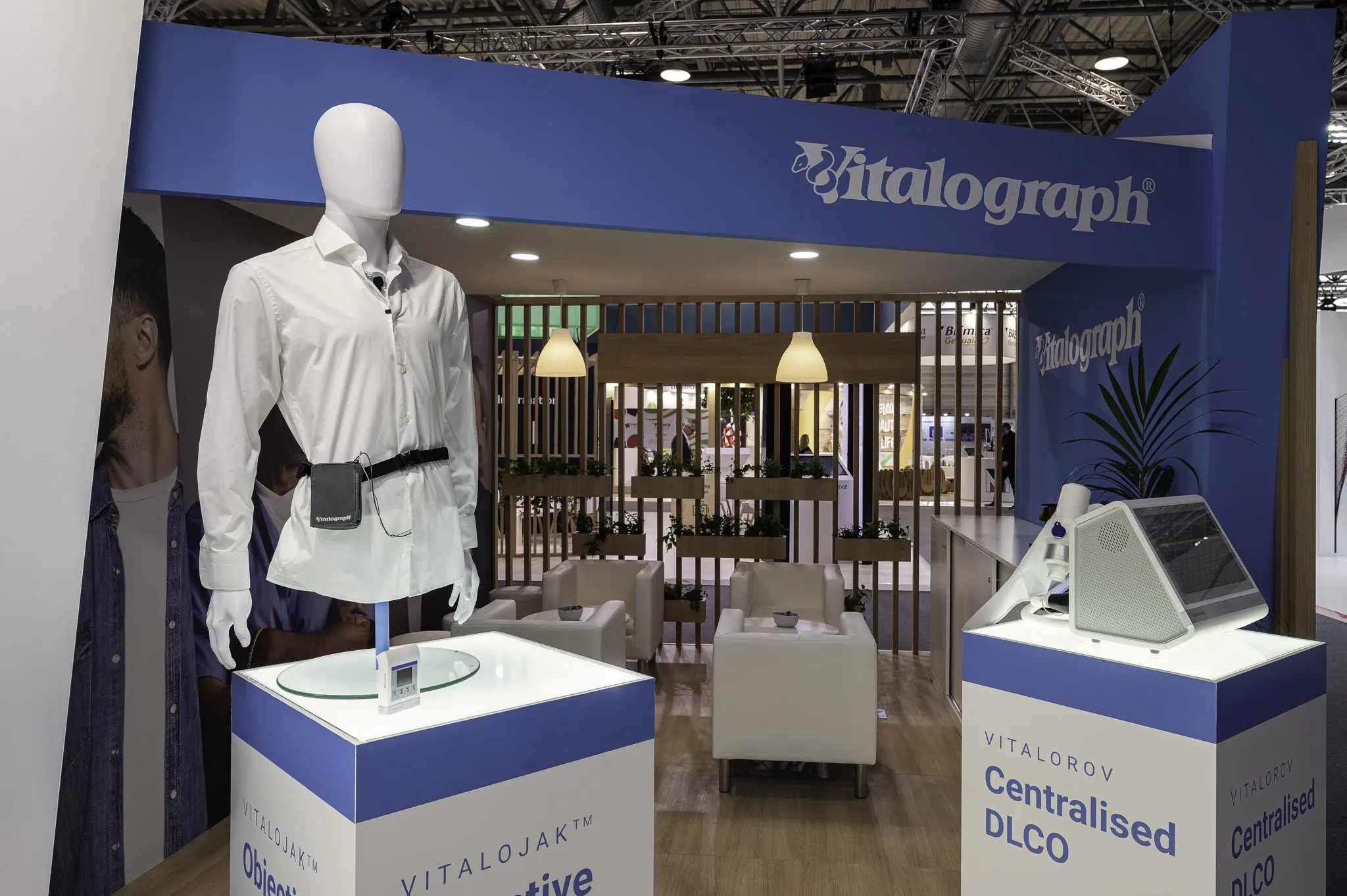 Vitalograph stand, ERS Congress, Vienna 2024 – stand builder: PRO EXPO