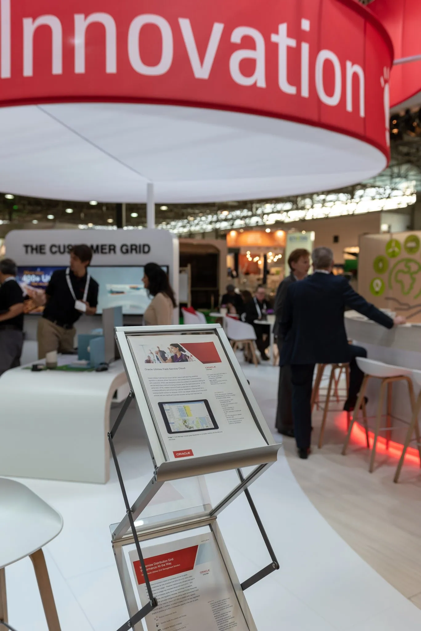 Oracle stand, European Utility Week, Vienna 2018 – stand builder: PRO EXPO
